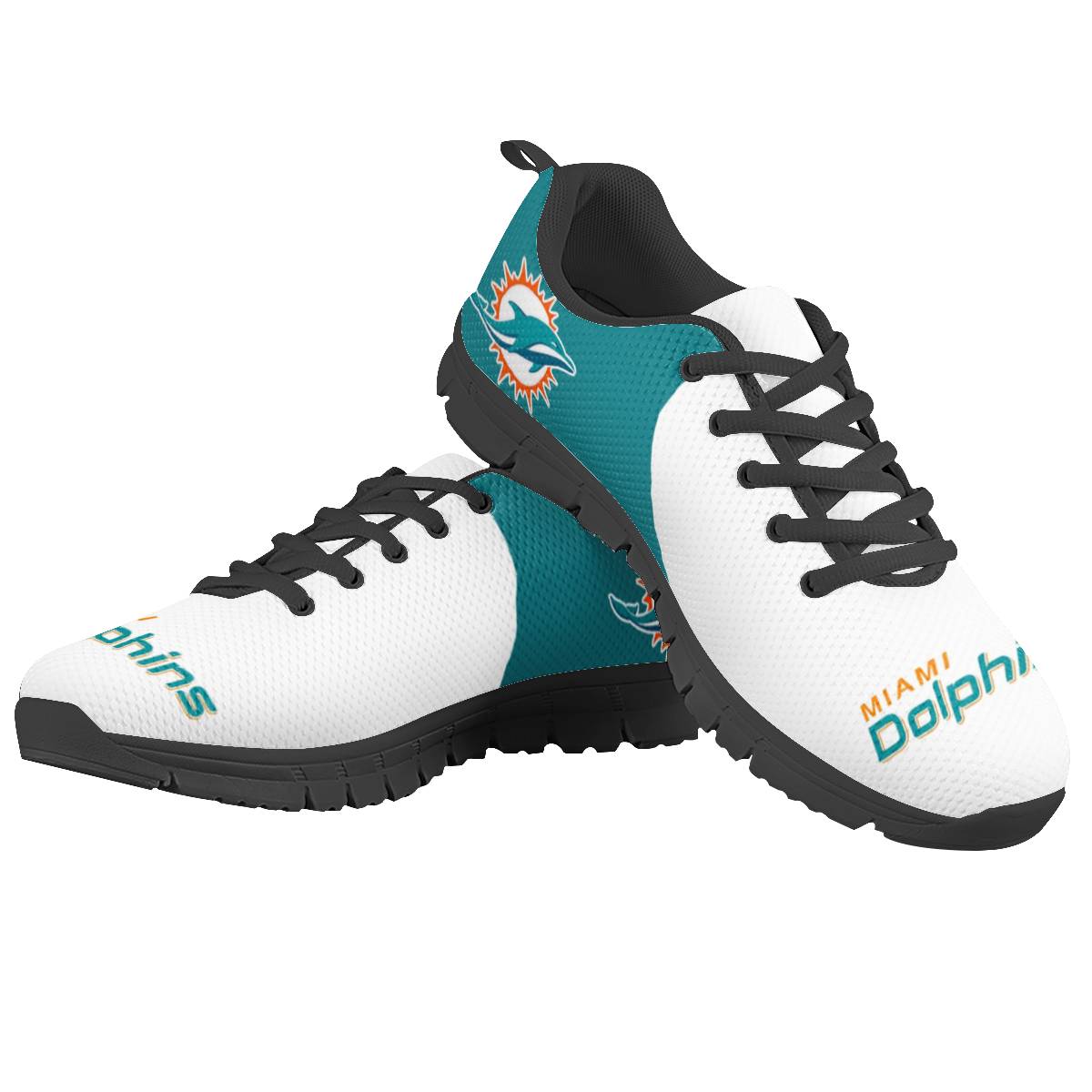 Men's Miami Dolphins AQ Running Shoes 001